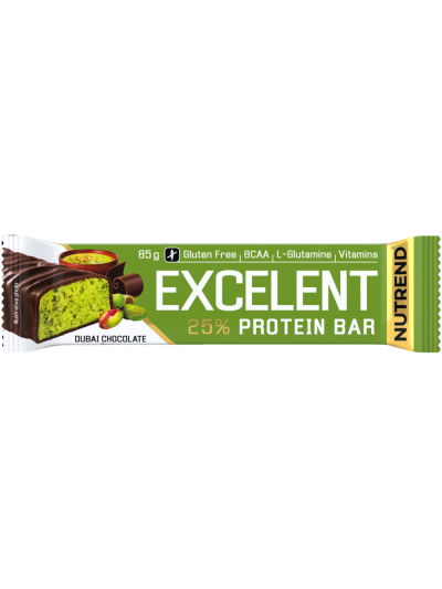 NUTREND Excelent Protein Bar 85 g dubajska czekolada w Pakuj ZDROWIE Gdańsk Wrzeszcz