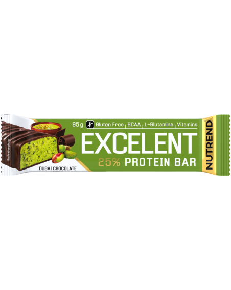 NUTREND Excelent Protein Bar 85 g dubajska czekolada w Pakuj ZDROWIE Gdańsk Wrzeszcz