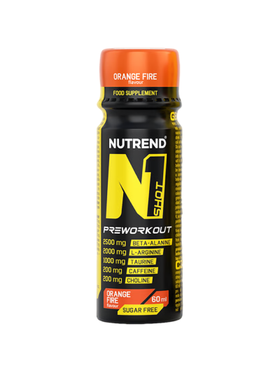 NUTREND N1 Preworkout Shot 60 ml w Pakuj ZDROWIE Gdańsk Wrzeszcz