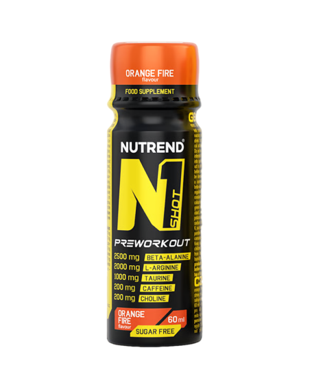 NUTREND N1 Preworkout Shot 60 ml w Pakuj ZDROWIE Gdańsk Wrzeszcz