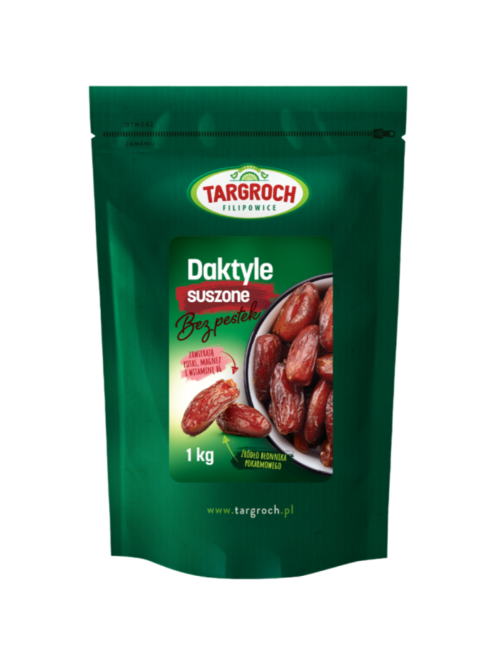 TARGROCH Daktyle suszone bez pestek 1000 g w Pakuj ZDROWIE Gdańsk Wrzeszcz