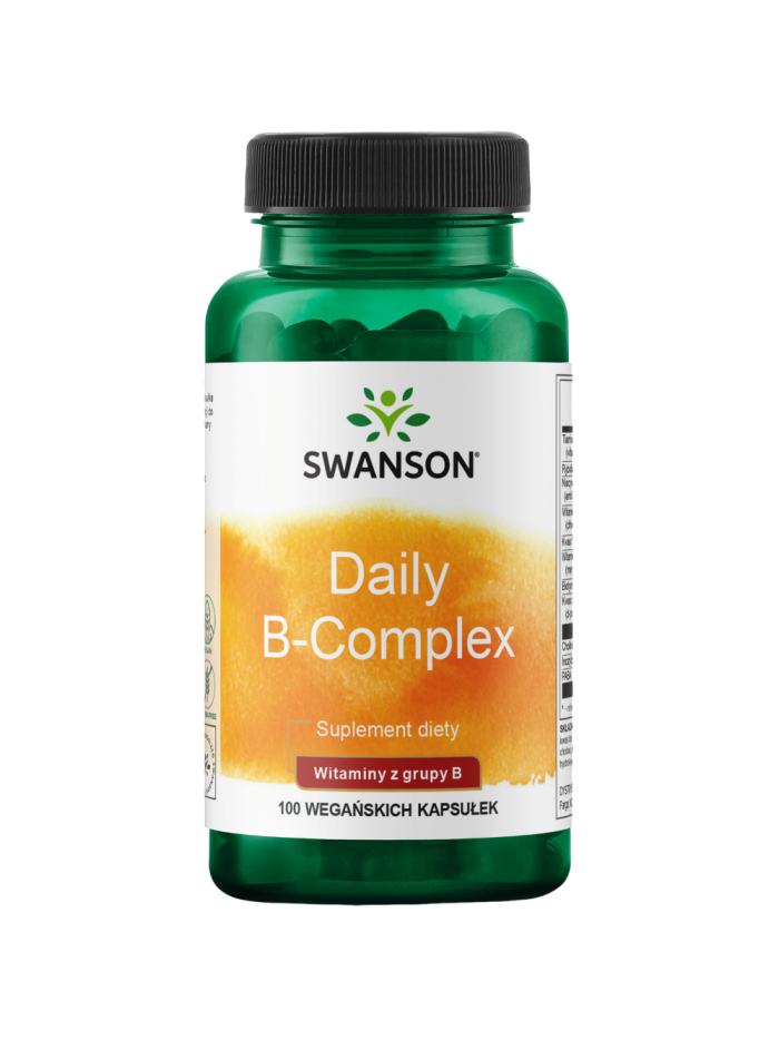 SWANSON Daily B-Complex 100 vcaps w Pakuj ZDROWIE Gdańsk Wrzeszcz