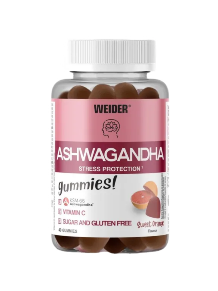 WEIDER Ashwagandha Gummies 40 żelek w Pakuj ZDROWIE Gdańsk Wrzeszcz