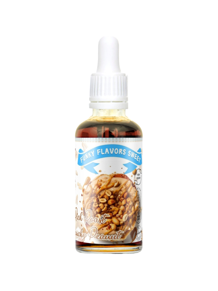 FUNKY FLAVORS Sweet Rich Roast Crunchy Peanut 50 ml w Pakuj ZDROWIE Gdańsk Wrzeszcz