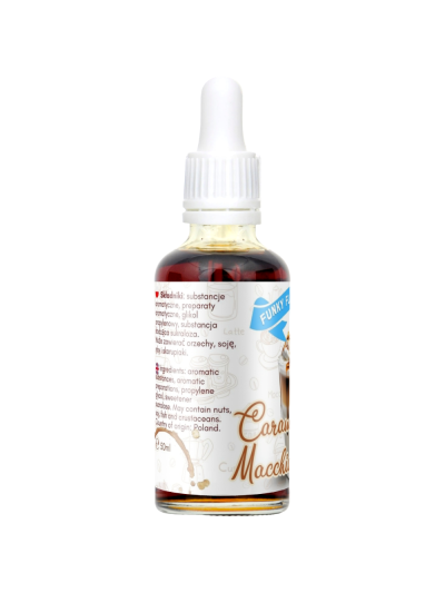 Skład FUNKY FLAVORS Sweet Caramel Macchiato 50 ml w Pakuj ZDROWIE Gdańsk Wrzeszcz