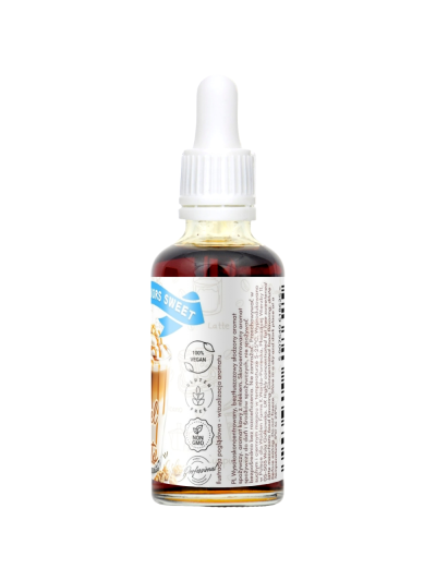Tył FUNKY FLAVORS Sweet Caramel Macchiato 50 ml w Pakuj ZDROWIE Gdańsk Wrzeszcz