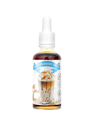 FUNKY FLAVORS Sweet Caramel Macchiato 50 ml w Pakuj ZDROWIE Gdańsk Wrzeszcz
