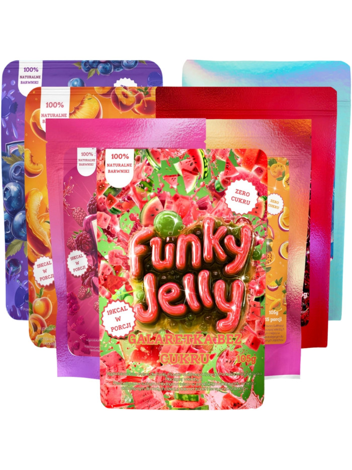 FUNKY FLAVORS Funky Jelly 105 g w Pakuj ZDROWIE Gdańsk Wrzeszcz