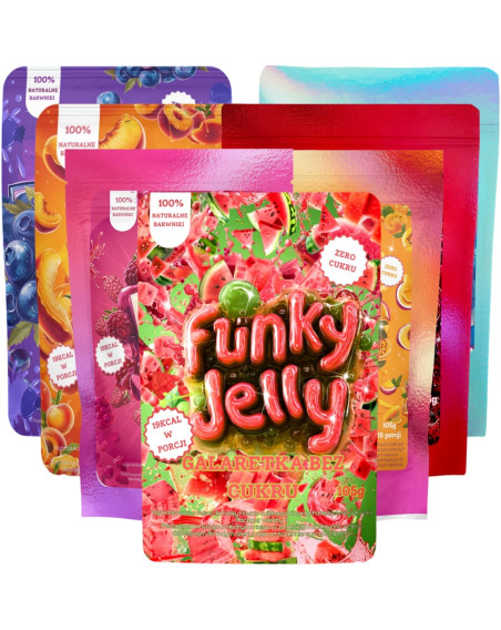 FUNKY FLAVORS Funky Jelly 105 g w Pakuj ZDROWIE Gdańsk Wrzeszcz