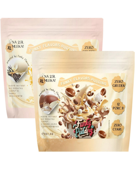 FUNKY FLAVORS Funky Pudding 237,5 g w Pakuj ZDROWIE Gdańsk Wrzeszcz