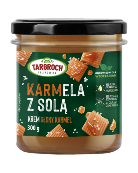 TARGROCH Krem Karmela z solą 300 g w Pakuj ZDROWIE Gdańsk Wrzeszcz