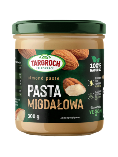 TARGROCH Pasta migdałowa 500 g w Pakuj ZDROWIE Gdańsk Wrzeszcz