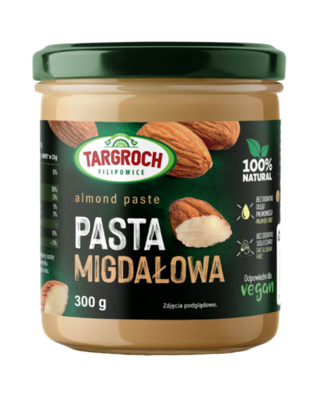 TARGROCH Pasta migdałowa 500 g w Pakuj ZDROWIE Gdańsk Wrzeszcz