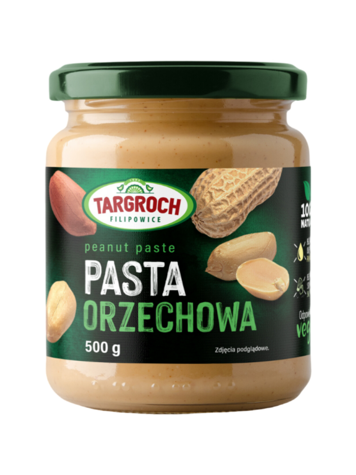TARGROCH Pasta orzechowa 500 g w Pakuj ZDROWIE Gdańsk Wrzeszcz