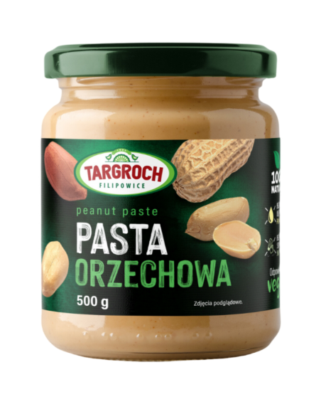 TARGROCH Pasta orzechowa 500 g w Pakuj ZDROWIE Gdańsk Wrzeszcz