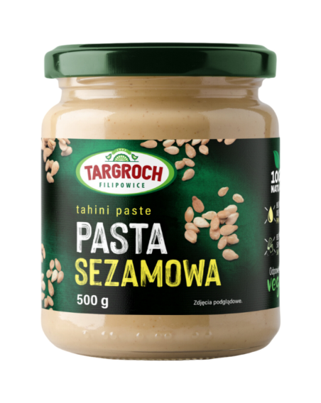 TARGROCH Pasta sezamowa 500 g w Pakuj ZDROWIE Gdańsk Wrzeszcz