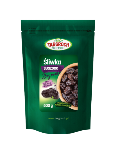 TARGROCH Śliwka suszona bez pestek 500 g w Pakuj ZDROWIE Gdańsk Wrzeszcz