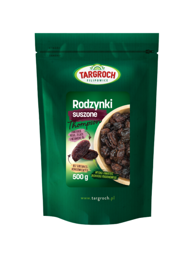 TARGROCH Rodzynki suszone Thompson 500 g w Pakuj ZDROWIE Gdańsk Wrzeszcz