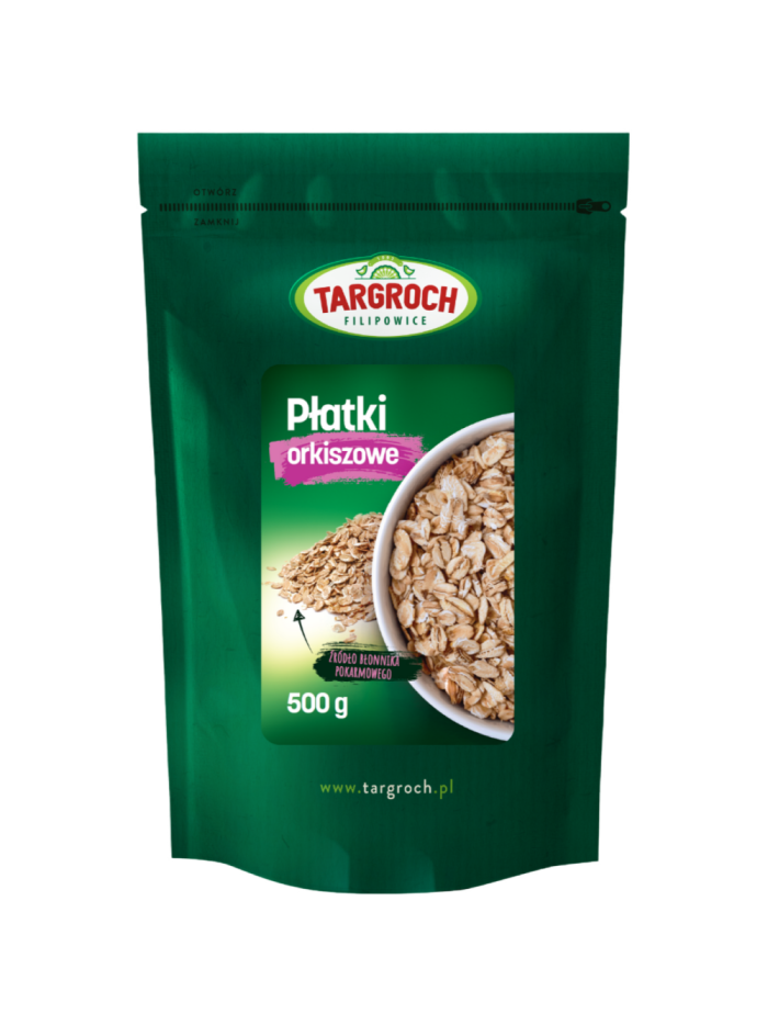 TARGROCH Płatki orkiszowe 500 g w Pakuj ZDROWIE Gdańsk Wrzeszcz