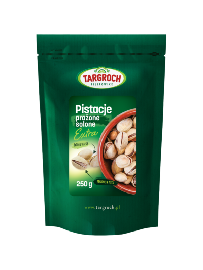 TARGROCH Pistacje prażone solone extra 250 g w Pakuj ZDROWIE Gdańsk Wrzeszcz