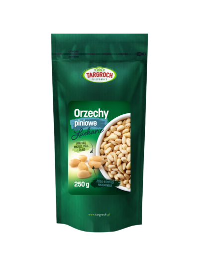 TARGROCH Orzechy piniowe łuskane 250 g w Pakuj ZDROWIE Gdańsk Wrzeszcz