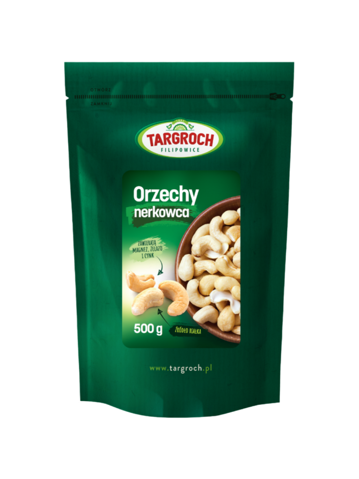 TARGROCH Orzechy nerkowca 500 g w Pakuj ZDROWIE Gdańsk Wrzeszcz