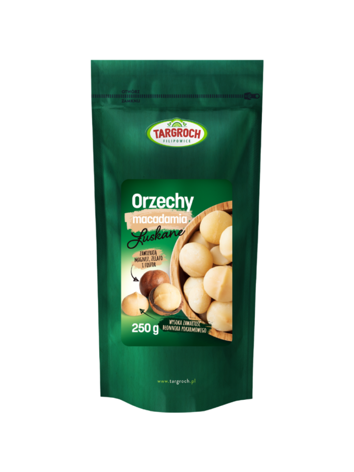 TARGROCH Orzechy macadamia 250 g w Pakuj ZDROWIE Gdańsk Wrzeszcz