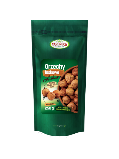TARGROCH Orzechy laskowe łuskane 250 g w Pakuj ZDROWIE Gdańsk Wrzeszcz