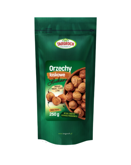 TARGROCH Orzechy laskowe łuskane 250 g w Pakuj ZDROWIE Gdańsk Wrzeszcz