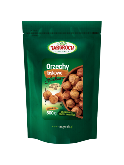TARGROCH Orzechy laskowe łuskane 500 g w Pakuj ZDROWIE Gdańsk Wrzeszcz
