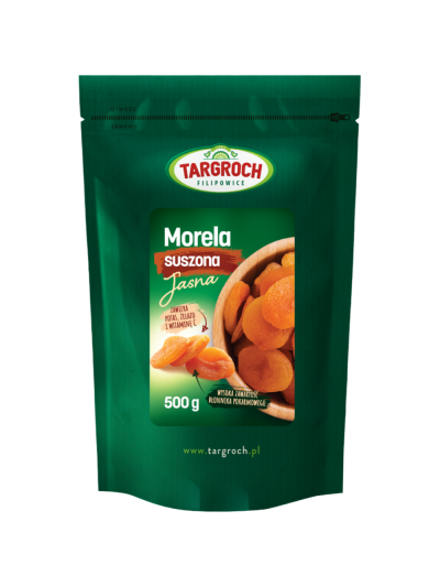 TARGROCH Morela suszona jasna 500 g w Pakuj ZDROWIE Gdańsk Wrzeszcz
