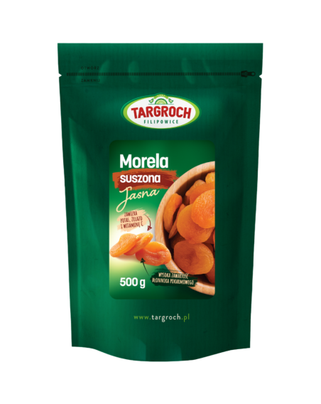 TARGROCH Morela suszona jasna 500 g w Pakuj ZDROWIE Gdańsk Wrzeszcz