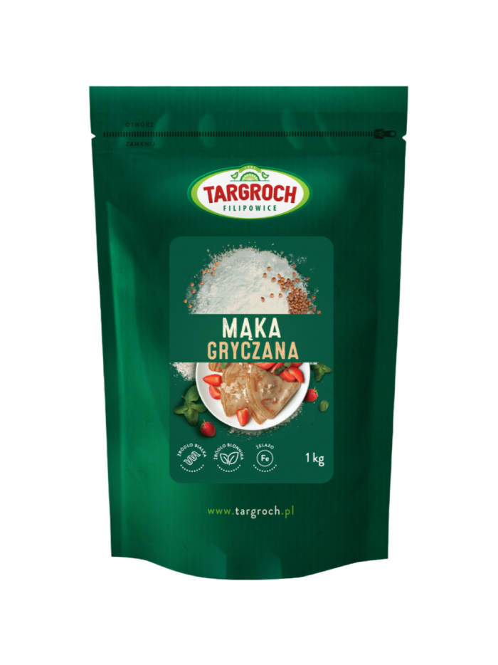 TARGROCH Mąka gryczana 1000 g w Pakuj ZDROWIE Gdańsk Wrzeszcz