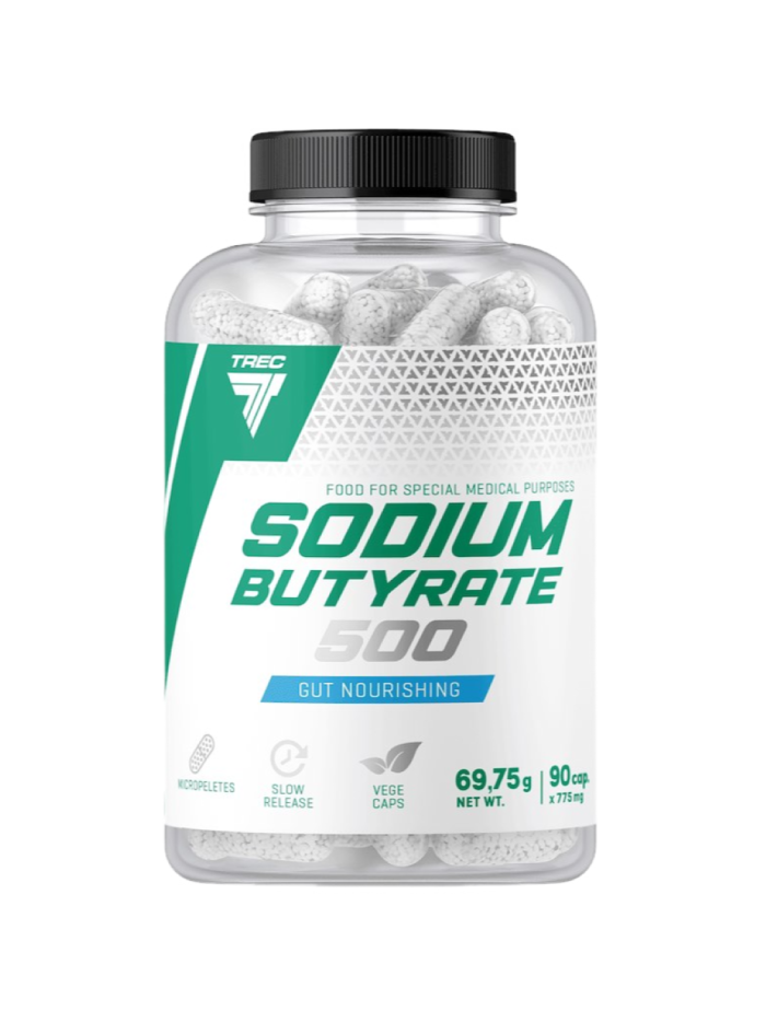 TREC Sodium Butyrate 500 90 caps w Pakuj ZDROWIE Gdańsk Wrzeszcz