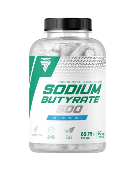 TREC Sodium Butyrate 500 90 caps w Pakuj ZDROWIE Gdańsk Wrzeszcz