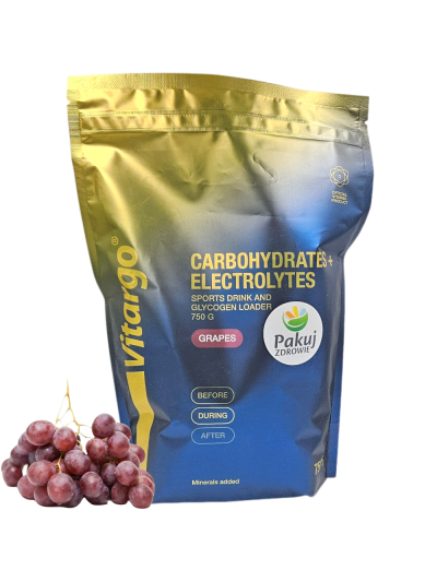 VITARGO Carbohydrates + Electrolytes 750 g smak grape w Pakuj ZDROWIE Gdańsk Wrzeszcz