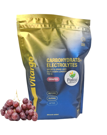 VITARGO Carbohydrates + Electrolytes 750 g smak grape w Pakuj ZDROWIE Gdańsk Wrzeszcz