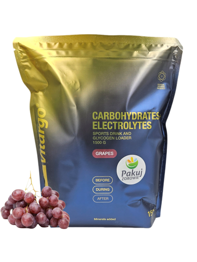 VITARGO Carbohydrates + Electrolytes 1500 g smak grapes w Pakuj ZDROWIE Gdańsk Wrzeszcz