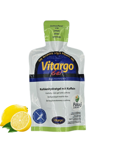 VITARGO Gel z kofeiną 45 g smak cytryna w Pakuj ZDROWIE Gdańsk Wrzeszcz