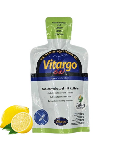 VITARGO Gel z kofeiną 45 g smak cytryna w Pakuj ZDROWIE Gdańsk Wrzeszcz