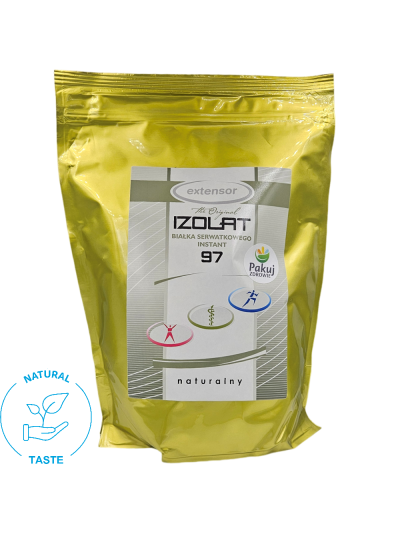 EXTENSOR Izolat 97% 1000 g smak naturalny w Pakuj ZDROWIE Gdańsk Wrzeszcz