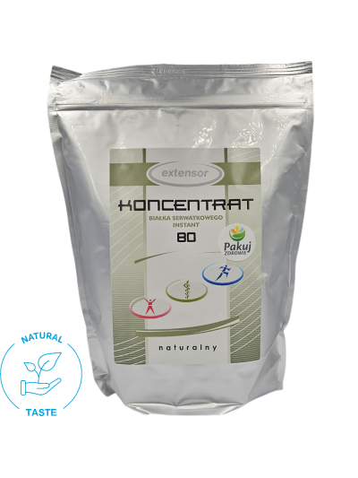 EXTENSOR Koncentrat 80 1000 g smak naturalny w Pakuj ZDROWIE Gdańsk Wrzeszcz