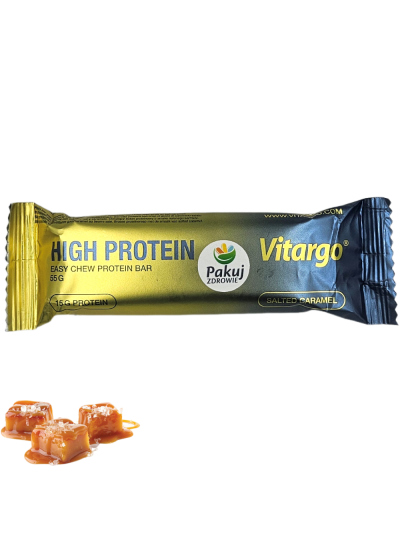 VITARGO High Protein bar 55 g smak słony karmel w Pakuj ZDROWIE Gdańsk Wrzeszcz