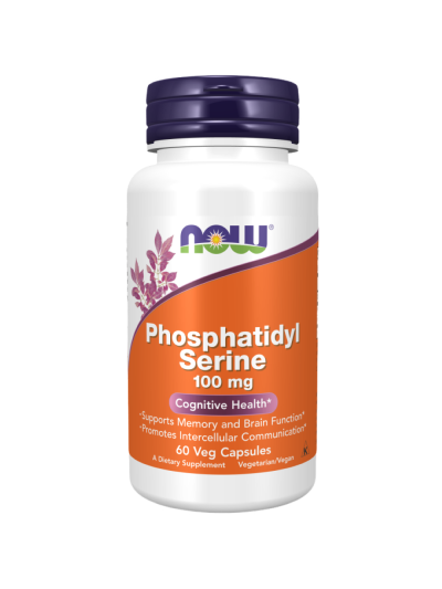 NOW FOODS Phosphatidyl Serine 100mg 100 vcaps w Pakuj ZDROWIE Gdańsk Wrzeszcz