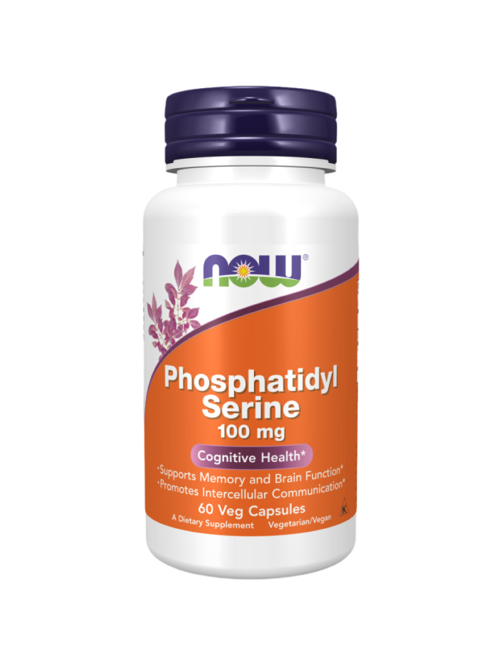NOW FOODS Phosphatidyl Serine 100mg 100 vcaps w Pakuj ZDROWIE Gdańsk Wrzeszcz