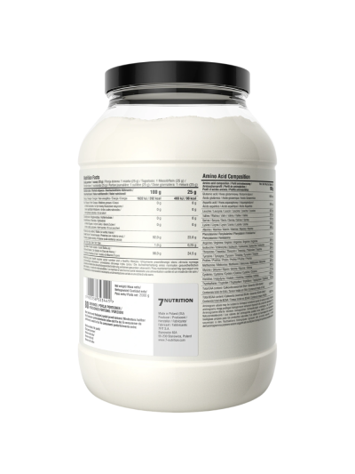Skład 7NUTRITION EGG Portein Isolate 2000 g naturalny w Pakuj ZDROWIE Gdańsk Wrzeszcz