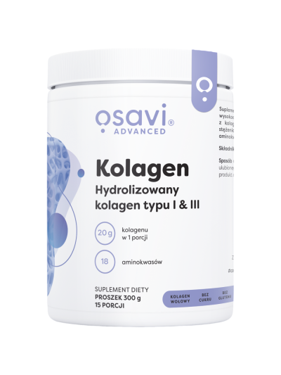 OSAVI Kolagen Hydrolizowany typu I & III 300 g w Pakuj ZDROWIE Gdańsk Wrzeszcz