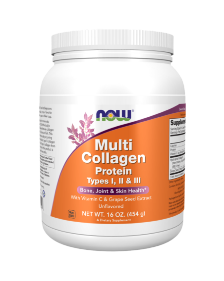 NOW FOODS Multi Collagen Protein Types I, II & III 454 g w Pakuj ZDROWIE Gdańsk Wrzeszcz