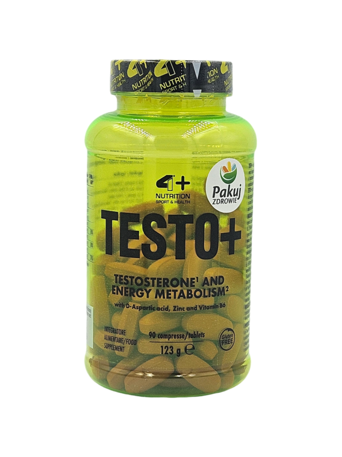 4+ NUTRITION Testo+ 90 tabs w Pakuj ZDROWIE Gdańsk Wrzeszcz