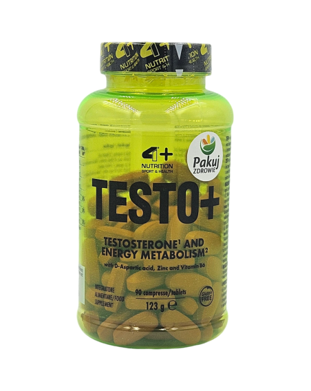 4+ NUTRITION Testo+ 90 tabs w Pakuj ZDROWIE Gdańsk Wrzeszcz